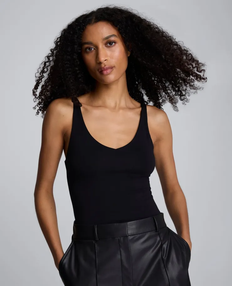 V-Neck Knit Tank>Kenneth Cole