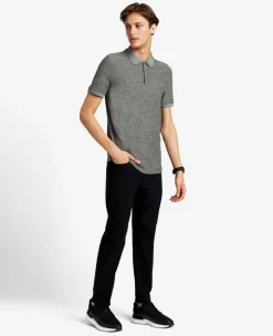 Zip-Up Knit Polo><noscript><img width=